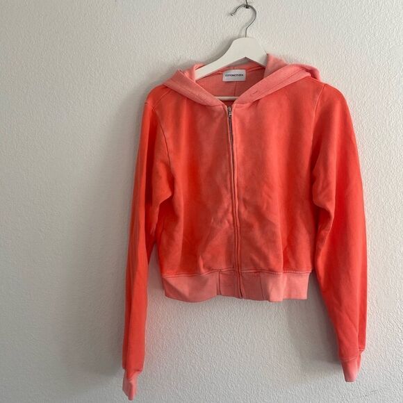 Cotton Citizen Ombre Zip Up Hoodie - Picture 1 of 5